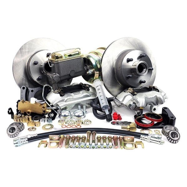 Master Power Brakes DB15093P Legend Series Front Disc Brake Kit for 1966-1969 Ford Fairlane; Torino & Ranchero, Master Power Brakes, Mfr#: DB15093P