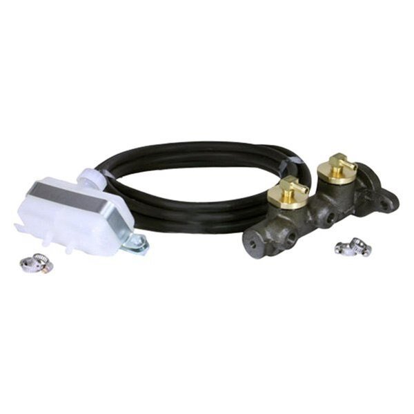 Master Power Brakes MC1001PPK 1 in. Bore; Left Hand Ports Remote Fill Power Shallow Hole Master Cylinder Kit, Master Power Brakes, Mfr#: MC1001PPK