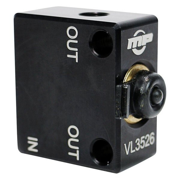 Master Power Brakes VL3526K Metering Valve - Black, Master Power Brakes, Mfr#: VL3526K