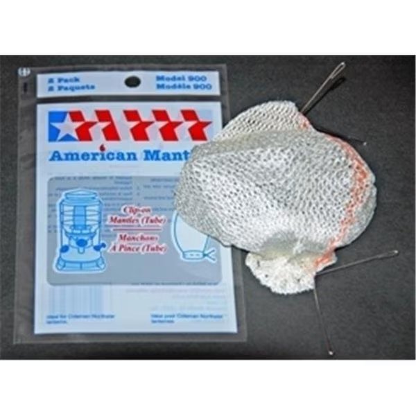 American Mantle 900 2 piece Tube Mantle for Northstar Lanterns; Pack of 2, American Mantle, Mfr#: 900