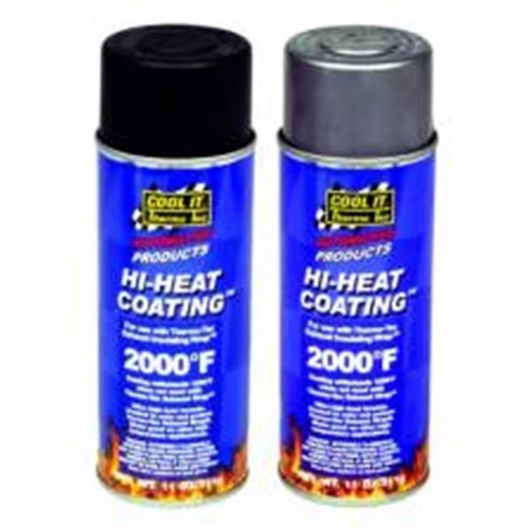 Thermo-Tec THE12001 Hi-Heat Coating Header Paint - Black, Thermo-Tec, Mfr#: THE12001
