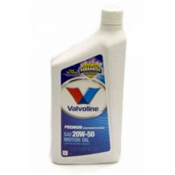 Valvoline VAL822344-C 1 qt. SAE 20W-50 Premium Conventional Motor Oil, Valvoline, Mfr#: VAL822344-C