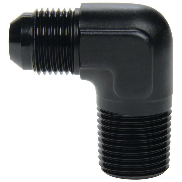 4 x 0.25 in. AN to NPT 90 deg Adapter Fitting, Allstar, Mfr#: ALL49566