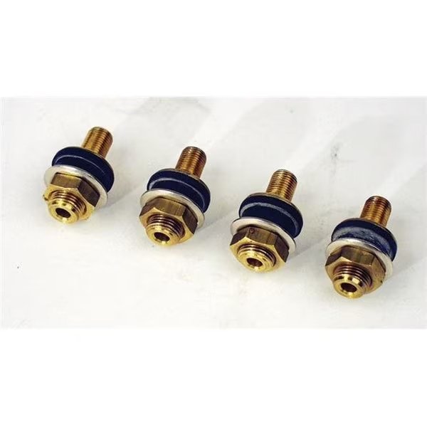 Longacre 52-50265 Low Profile Brass Valve Stems; Pack of 4, Longacre, Mfr#: LON52-50265