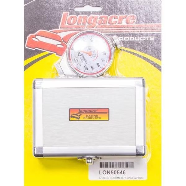 Longacre 52-50546 Deluxe Tire Durometer with Silver Storage Case, Longacre, Mfr#: LON52-50546
