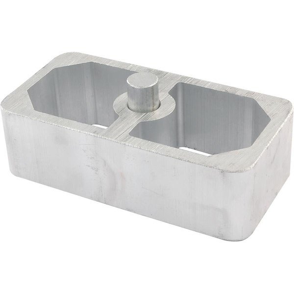 Allstar Performance ALL56132 2 in. Aluminum Lowering Block for Leaf Springs, Allstar Performance, Mfr#: ALL56132