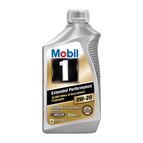 Mobil 1 120926 0W-20 EP Oil Bottles; 5 qt. - Case of 3, Mobil 1, Mfr#: MOB120926