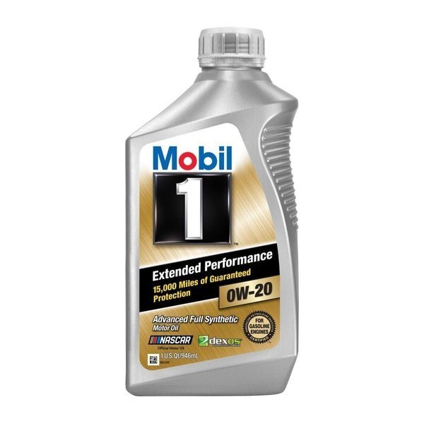 120926 0W-20 EP Oil Bottles, 5 qt, Mobil 1, Mfr#: MO374617