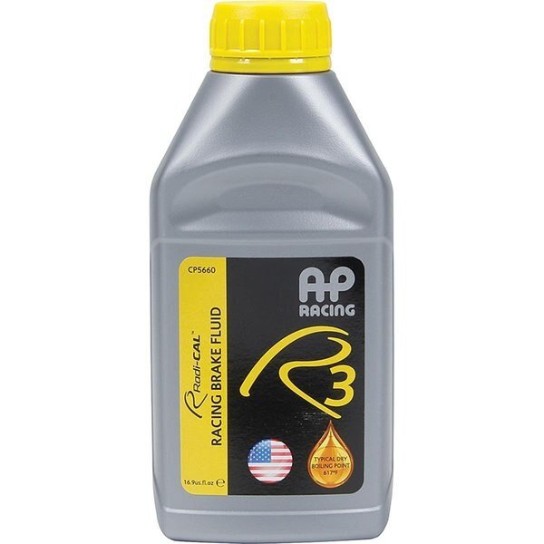 16.9 oz AP Radi-Cal R3 Brake Fluid, Allstar, Mfr#: ALL78116