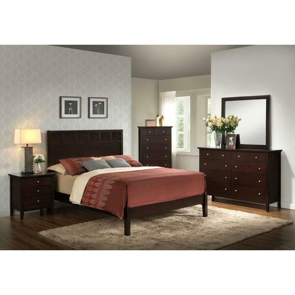 Marcus Nightstand, Antique Black, Myco Furniture, Mfr#: MA370-N