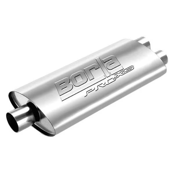 Borla Exhaust BRL40348 2.5 in. Center & Dual Exhaust Muffler, Borla, Mfr#: BRL40348