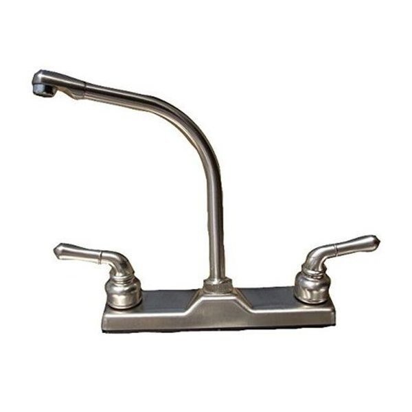 Lasalle Bristol LSB20380R340NABX Utopia 8 in. Brush Nickel Faucet High Rise Spout Tea Pot Handles, Lasalle Bristol, Mfr#: LSB20380R340NABX
