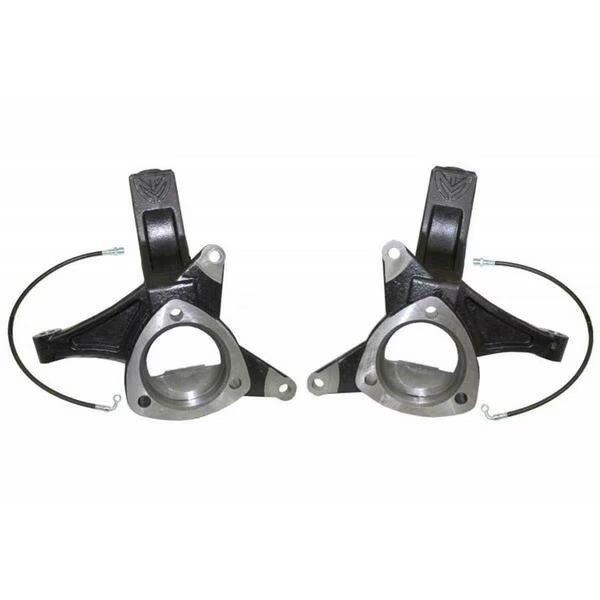 Front Spindles W - Brake Lines, Maxtrac Suspension, Mfr#: MXT701550