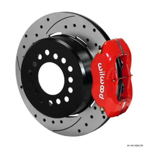 Forged Dynalite Rear Parking Brake Kit - Drilled Rotor, Wilwood, Mfr#: WLD140-10094-DR