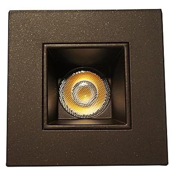 2 in. Square LED Downlight; Oil Rubbed Bronze - 3000K, Lucent, Mfr#: LU388214