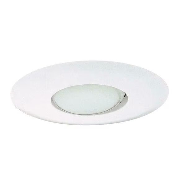 6 in. Smooth Open Trim, White, Nicor Lighting, Mfr#: 17508WH