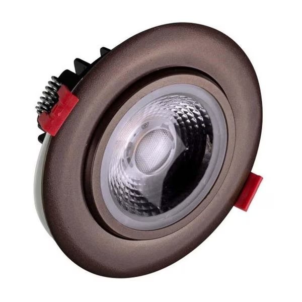 Nicor Lighting DGD411204KRDOB 4 in. Oil-Rubbed Bronze LED Gimbal Recessed Downlight - 4000K, Nicor Lighting, Mfr#: DGD411204KRDOB