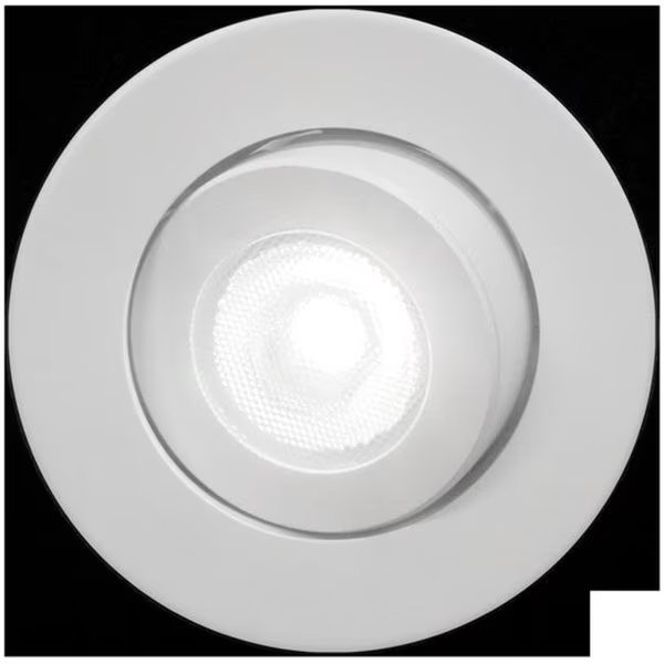 NICOR Lighting DLG2-10-120-4K-WH 2 in. LED Gimbal Downlight in White - 4000K, Nicor Lighting, Mfr#: DLG2-10-120-4K-WH