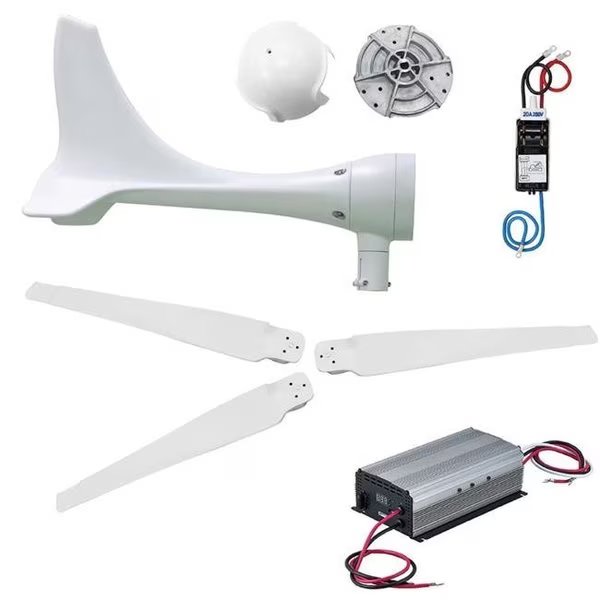 Automaxx DB0600ABDA7 600W Windmill Wind Turbine Generator kit; 12-24V & 50-25A, Automaxx, Mfr#: DB0600ABDA7