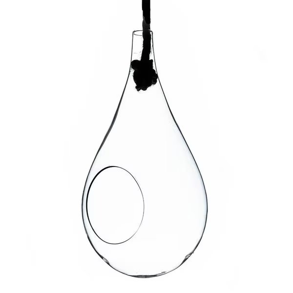 5 in Small Clear Rope Hanging Terrarium  Vase, Vista, Mfr#: VI1852120