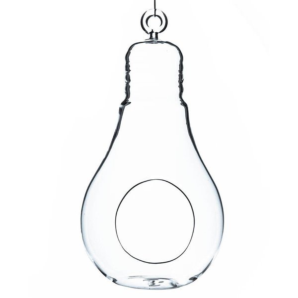 825 x 425 in Clear Bulb Hanging Glass Terrarium  Candle Holder, Vista, Mfr#: VI1840659