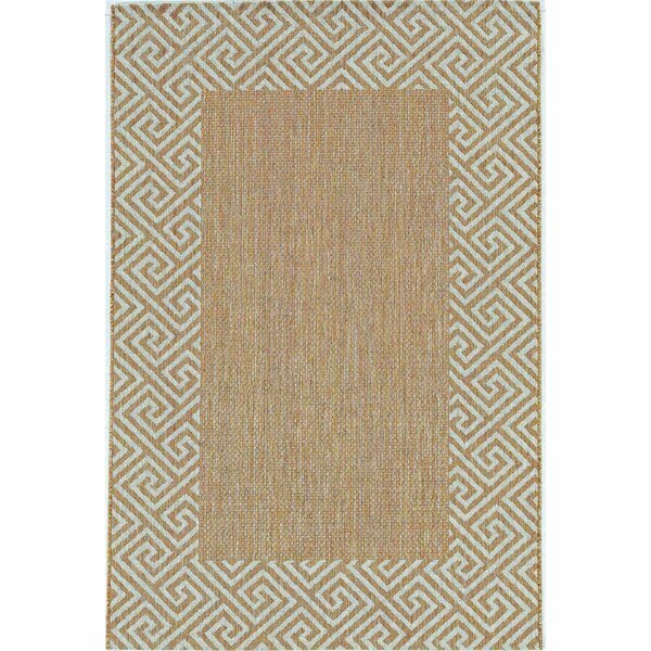 47 x 31 in. Natural Polypropylene Rug, Homeroots, Mfr#: 375242
