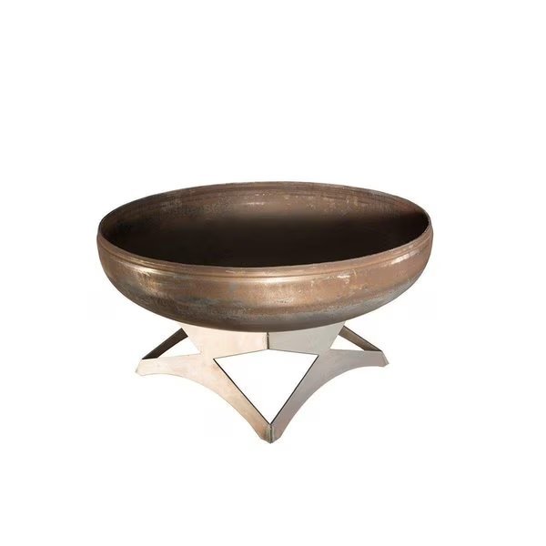 Ohio Flame OF30LTY-AB 30 dia. Liberty Natural Steel Angular Base Fire Pit, Ohio Flame, Mfr#: OF30LTY_AB