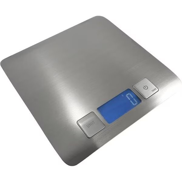 Optima Home Scales GA-5000 Galaxy Stainless Steel Kitchen Weight Scale; Silver, Moon Knight, Mfr#: GA-5000