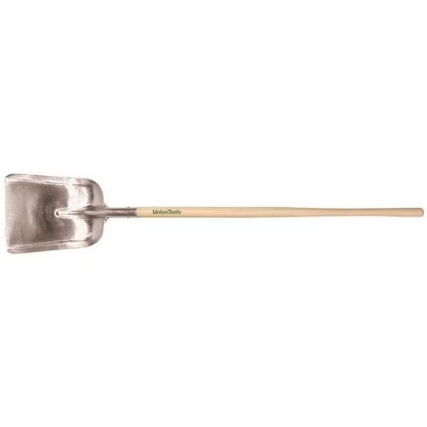 Ames 6867204 46 in. General Purpose Lightweight Scoop; Aluminium Blade; Wood; Long Handle, Ames, Mfr#: 6867204