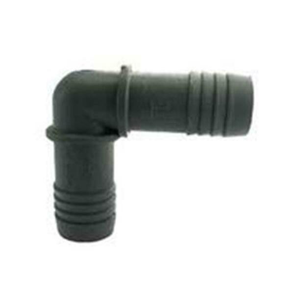 2 in. 90 deg Boshart Hose Elbow, Polyethylene - Gray, Boshart Industries, Mfr#: 277970