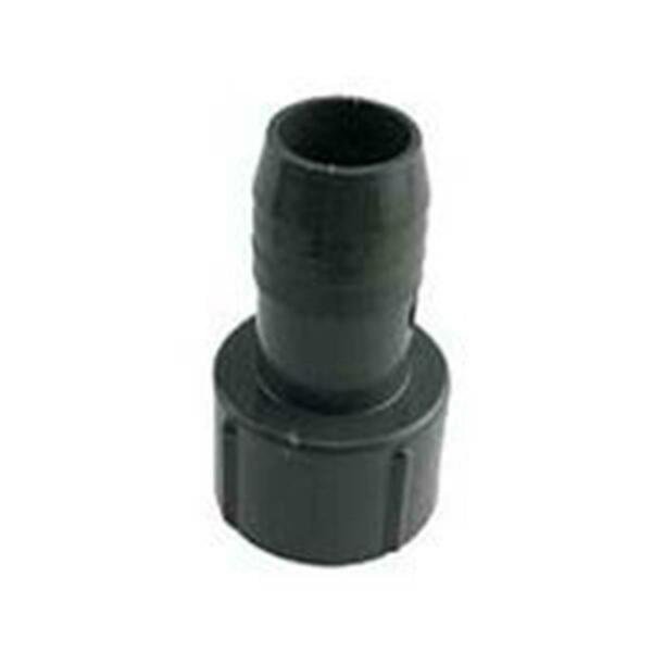 0.5 in. Boshart Pipe Adapter, Gray - Polyethylene, Boshart Industries, Mfr#: 279083