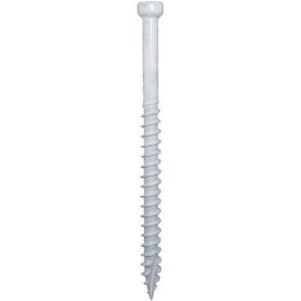 GRK 3662079 8 x 2.5 in. RT Composite Trim Screws; White, Grk Fasteners, Mfr#: 3662079