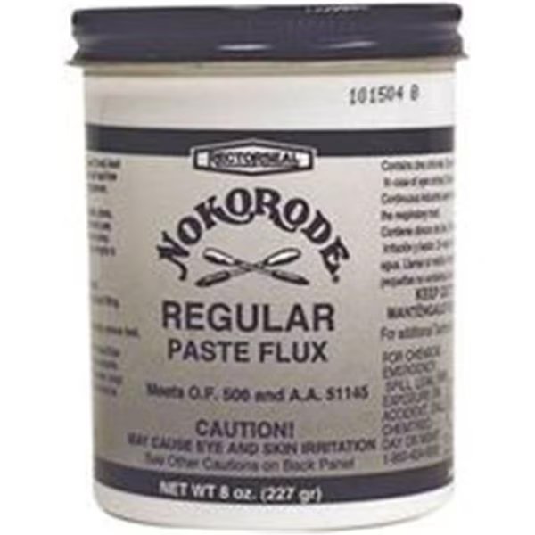 Nokorode Regular Paste Flux, 8 oz - Tan & Gold To Black, Rectorseal, Mfr#: RE388295