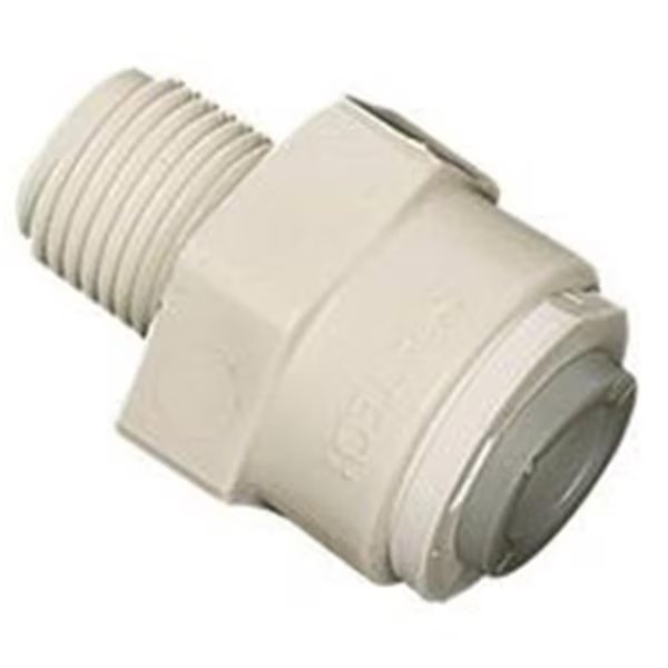 Multi-Purpose Push-Fit Tube To Pipe Adapter0.50 x 0.375 in. Compression x MPTPlastic, House, Mfr#: HO431509