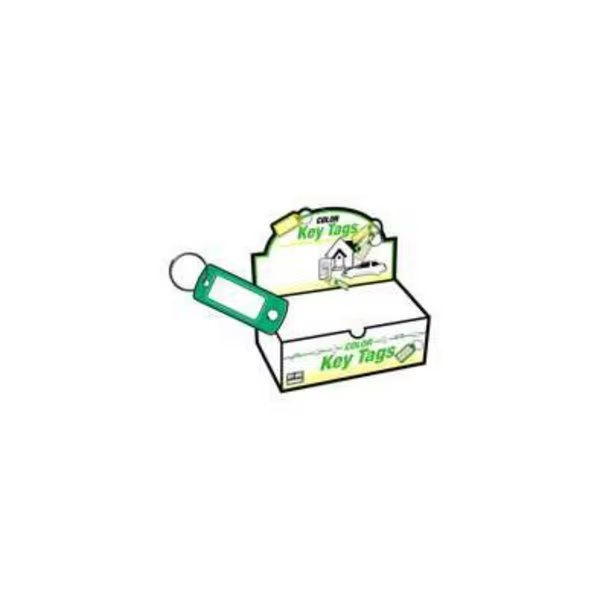 543728 Key Tag with Split Ring, Hy-Ko, Mfr#: 0543728