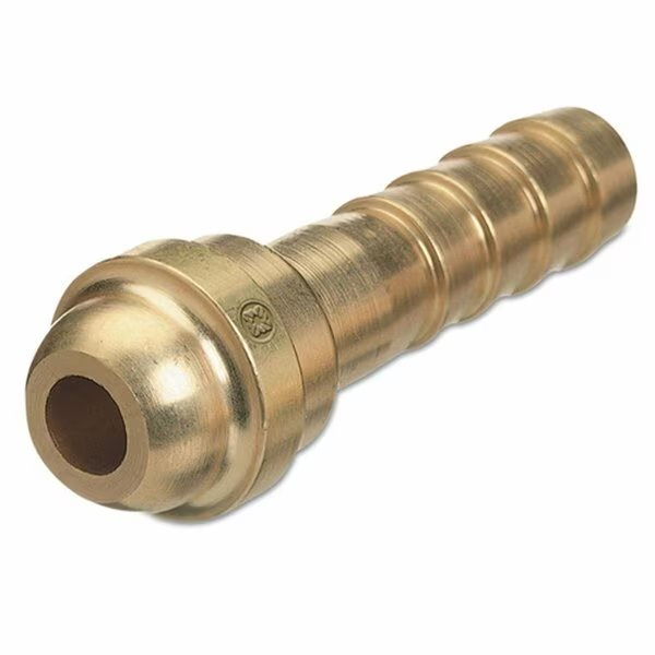 0.37 in. 24 Brass Barbed Hose Nipple, Western Enterprises, Mfr#: 312-19