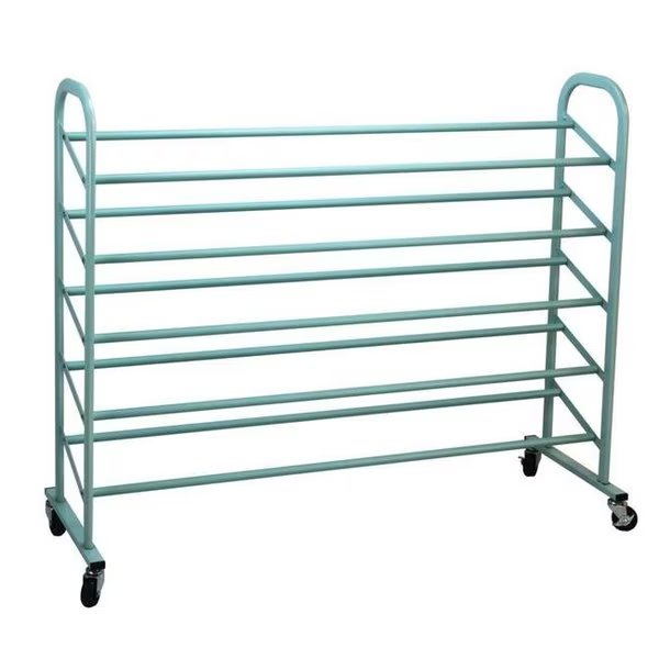 Oceanstar 5SR1606 5-Tier Metal Shoe Rack; Turquoise, Oceanstar, Mfr#: 5SR1606