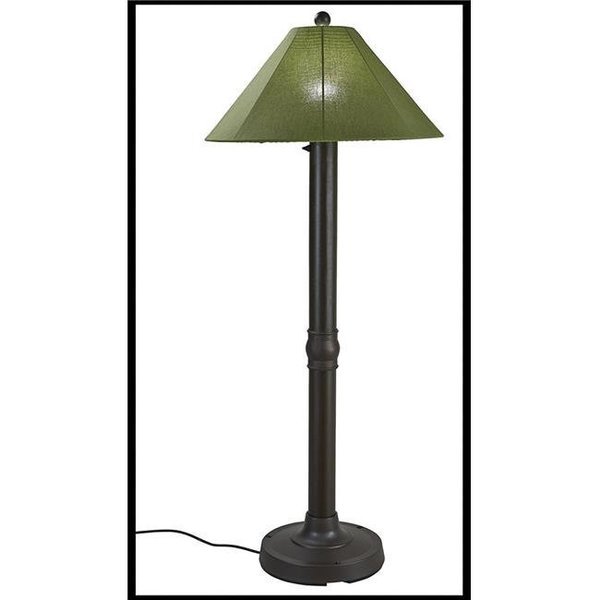 PatioLiving 65687 Catalina Outdoor Floor Lamp; Spectrum Cilantro & Bronze, Patio Living, Mfr#: 65687