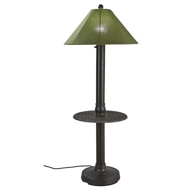 PatioLiving 65697 Catalina Outdoor Floor Lamp with Table, Patio Living, Mfr#: 65697