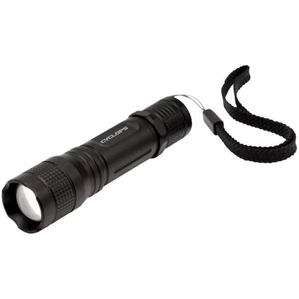 150 Lumens Flashlight, Black