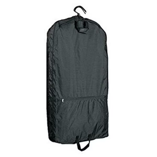 40 in. Nylon Cover with 5 Hangers Garment Bag - Black, Preferred Nation, Mfr#: 8436 BLK