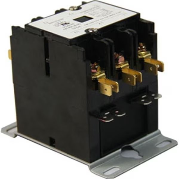 Relay & Control DPC-40A4P24 Definite Purpose Contactor; 40 amp - 4 Pole 24V, Relay & Control, Mfr#: DPC-40A4P24