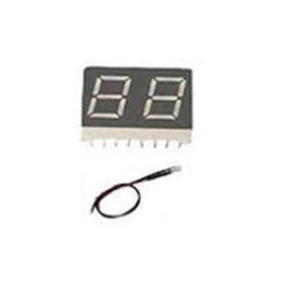 Workman LEDCHB-4233BA Replacement 2 Digit Channel Display; Blue, Workman Publishing, Mfr#: LEDCHB/4233BA