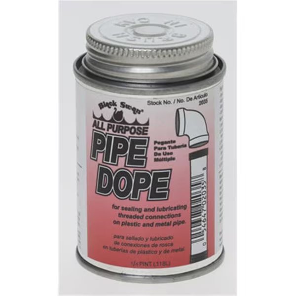 Black Swan BSW2040 0.5 Point All Purpose Pipe Dope, Black Swan, Mfr#: BSW2040
