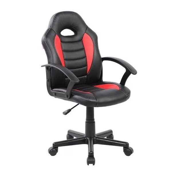 Techni Mobili RTA-KS40-RED Kids Gaming & Student Racer Chair with Wheels; Red - 35.25-39.25 x 22 x 21.25 in., Techni Mobili, Mfr#: RTA-KS40-RED