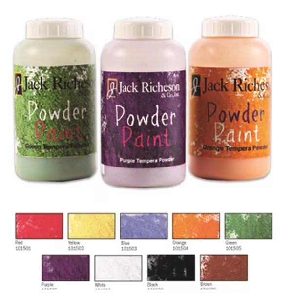 Dry Tempera Powder Paint; Orange, Jack, Mfr#: 101504