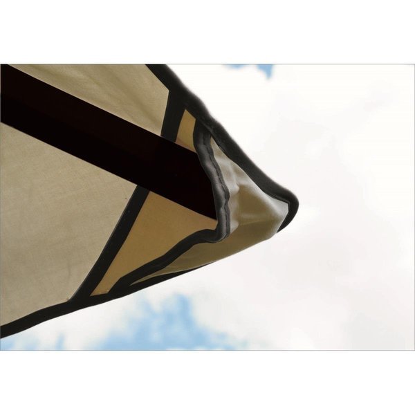 12 sq. ft. Sundura Replacement Canopy for 12 sq. ft. STC Gazebo, Khaki, Acacia, Mfr#: STCK12-SD KHAKI