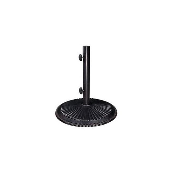 Cast Iron Free Standing Umbrella Base, Black, Gan Eden, Mfr#: GA1618299