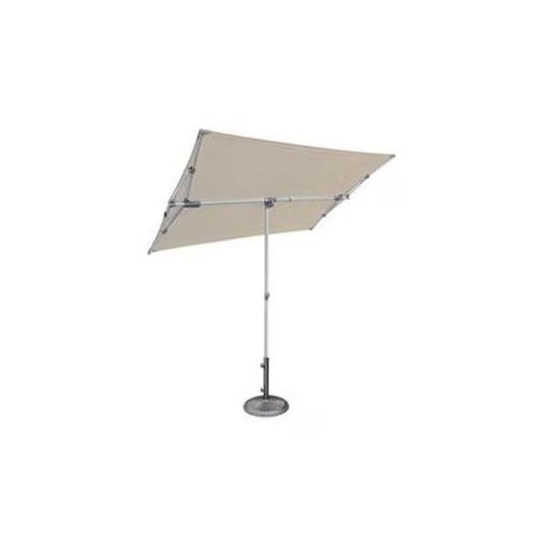 Capri SSBU-5X7RT5T-P071 4.95 x 6.93 ft. Rectangle Balcony Umbrella in Antique, Capri, Mfr#: SSBU-5X7RT5T-P071