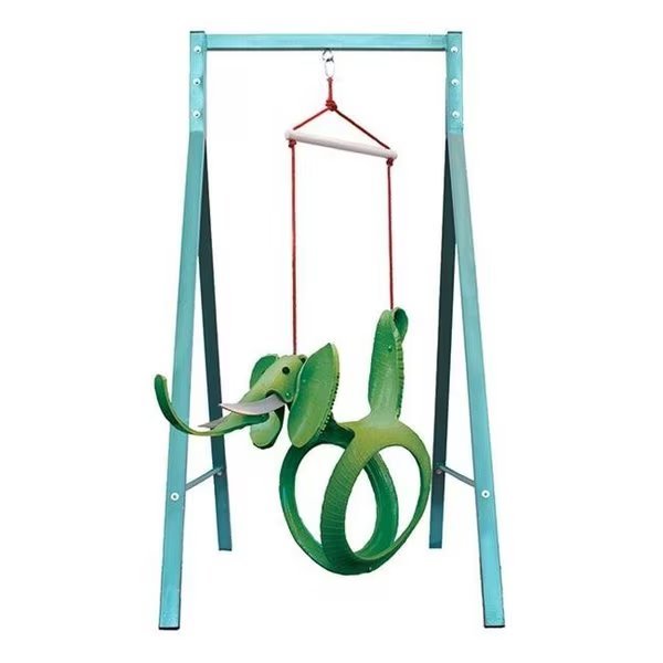 Sparkling Line SL001603 Elephant Tire Swing - Green, Sparkling Line, Mfr#: SL001603